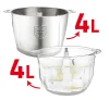 خردکن دوقلو مدل CPR- 6084  با دو کاسه 4 لیتری - Image 2